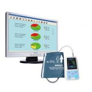 Ambulatory Cycling Heart Rate Monitors ABPM CONTEC Abpm50 Ambulatory Blood Pressure Monitor with Cd Software + Data Redord + for Continuous Monitoring+USB Port +Extend 3 PCS Cuffs