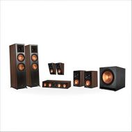 Klipsch 7.1 Home Theater System with (2) RP 8000F Floorstanding Speakers, (1) RP 404C Center Channel, (1) Pair RP 500SA Surround Speakers, (1) Pair RP 600M Bookshelf Speakers, (1)