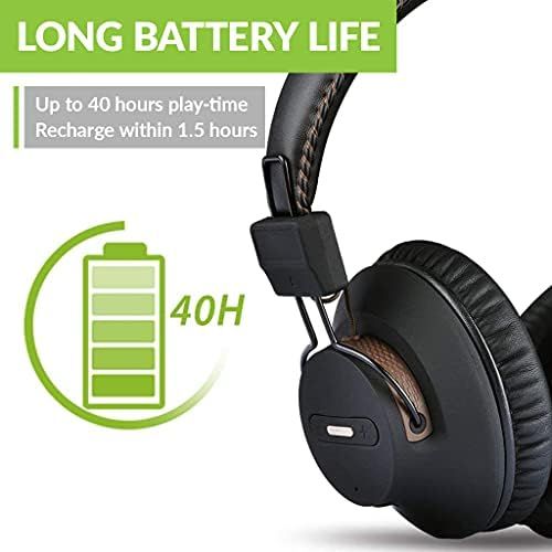  [아마존베스트]Avantree HT5009 40 Hours Battery Wireless Headphones for Watching TV with Bluetooth Transmitter (Optical RCA Aux), TV Bluetooth Headphones Wireless, Ideal for Seniors, Plug & Play,