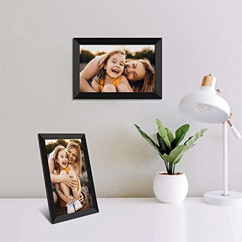  [아마존베스트]Yenock Digital Photo Frame, 10-Inch / 25.4-cm Touchscreen with Motion Sensor, 1280 x 800,WiFi, Share Photos and Videos in Portrait and Landscape Format via App/Facebook/Twitter/Ema