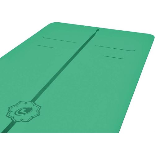  Liforme Evolve Yoga Mat - The Worlds Best Eco-Friendly, Non Slip Yoga Mat with The Original Unique Alignment Marker System. Biodegradable Mat Made with Natural Rubber & A Warrior-L