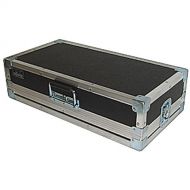 Roadie Products, Inc. Pedal Board Effects Pedal ATA Case - 2 Catch 1/4 Ply Medium Duty - Inside Dimensions 28 x 14 x 6 High
