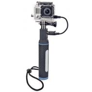 Polaroid Power Handgrip / Stabilizer For GoPro Cameras, Digital Cameras & Electronic Devices - Supplies Charge to Device & Stabilizes Video Capture