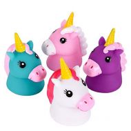 DollarItemDirect 2.5 inches Rubber Water Squirting Unicorn, Case of 288