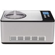 Whynter ICM-200LS Automatic Ice Cream Maker 2 Quart Capacity Stainless Steel, Built-in Compressor, no pre-Freezing, LCD Digital Display, Timer, 2.1