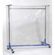 Q CLEAR COVER ONLY for 5ft Z-Rack with 5ft Uprights - Rack Sold Separately (Clear) (60H x 64W x 24D)