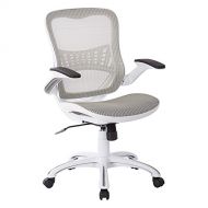 Scranton & Co Mesh Back Office Chair in White