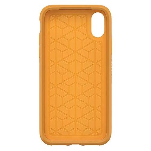 오터박스 [아마존베스트]OtterBox Symmetry Series Case for iPhone Xs & iPhone X - Retail Packaging - Aspen Gleam (Citrus/Sunflower)