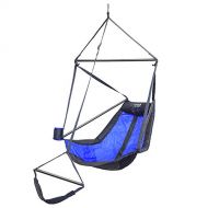 ENO, Eagles Nest Outfitters Lounger Hanging Chair, Royal/Charcoal