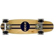 Complete 55cm Maple Wooden Retro 22” Mini Cruiser Board by Ridge Skateboards