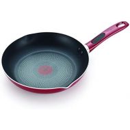 T-fal B03907 Excite ProGlide Nonstick Thermo-Spot Heat Indicator Dishwasher Oven Safe Fry Pan Cookware, 12-Inch, Red