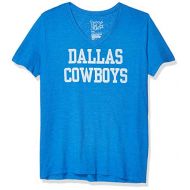 Dallas Cowboys Womens Distressed Coaches Tee