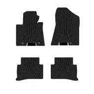 Kaungka Heavy Rubber Car Front Floor Mats Compatible for 2016 2017 2018 Kia Sportage-All Weather and Season Protection Car Carpet