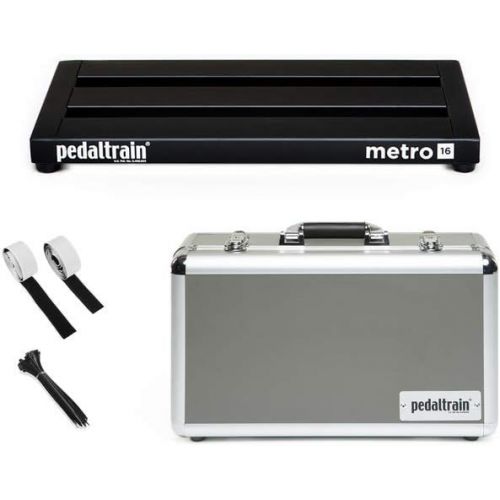  Pedaltrain PT-M16-HC Metro 16 Pedal Boards with Hard Case