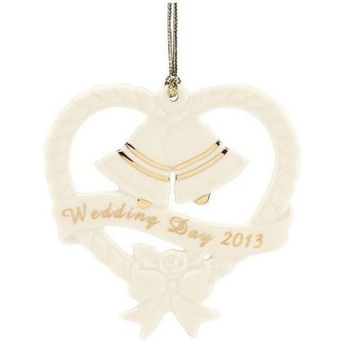 레녹스 Lenox 2013 Wedding Bells Ornament