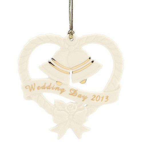 레녹스 Lenox 2013 Wedding Bells Ornament