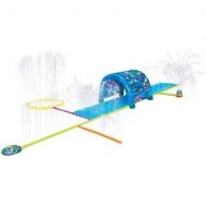 Banzai Inflatable Sprinkler Park Kids This Big Portable Kiddie Blow Up Above Ground Long Water slide Is Great For Toddlers, Children, Boys, Girls, Aqua Splash To Have Outdoor Water Fun Wi