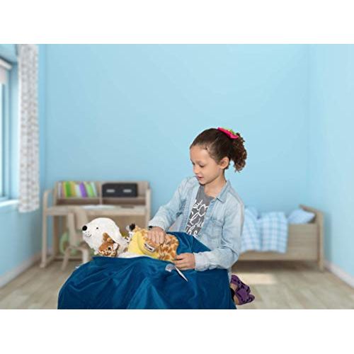  [아마존베스트]BabyKeeps Stuffed Animal Storage Bean Bag Chair Cover  “SOFT ’n SNUGGLY” Corduroy Kids & Toddlers Prefer Over Canvas - Replace Plush Toy Hammock or Net - Store Blankets & Pillows Too - Lar