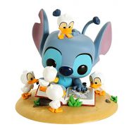 Funko POP! Disney: Lilo & Stitch Stitch with Ducks Deluxe #636 Exclusive Bundled with Free PET Compatible .5mm Extra Rigged Protector