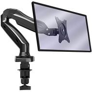 [아마존베스트]Invision Monitor mount - ergonomic gas assisted fully movable single arm for 43-68.5 cm (17-27 inch) screens - tilting with clamp - VESA 75 x 75 and 100 x 100 mm. Weighs 2-6.5 kg