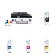HP Smart -Tank Plus 651 Wireless All-in-One Ink -Tank Printer up to 2 Years of Ink in Bottles Auto Document Feeder Mobile Print, Scan, Copy (7XV38A) with Additional Ink Bottles - 4