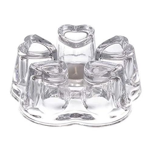  Aricola Teeset Melina 1,8 Liter. Glas-Teekanne 1,8 Liter mit Glassieb, 4 doppelwandige Teeglaser 360ml und Glasstoevchen