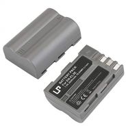 EN-EL3e Battery Pack, LP 2-Pack Battery, Replacement for Nikon EN-EL3, El3e, El3a, Compatible with Nikon D50, D70s, D80, D90,D100, D200, D300s, D700 MH-18, MH-18a, MH-19, MB-D200,