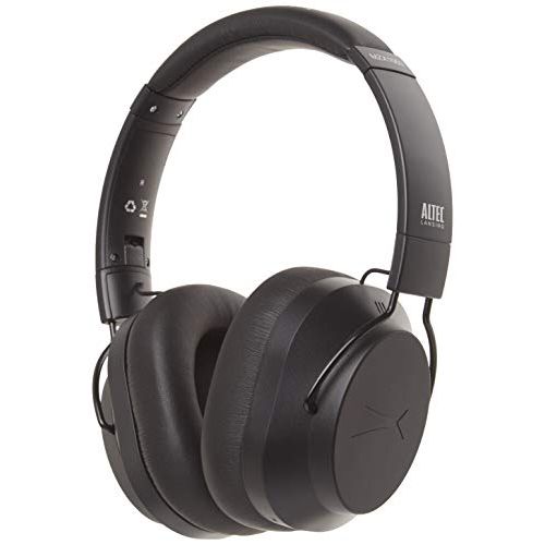  Altec Lansing Whisper Active Noise Cancelling Headphones, Black (MZX1003-BLK)