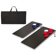Trademark Innovations Tailgate360 Bean Bag Toss with Case Game Set, 4-Feet