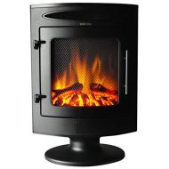 Cambridge CAM20FSEF-1BLK 1500W Freestanding Electric Fireplace with Log Display
