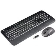 Microsoft M7J-00020 Wireless Desktop Keyboard Mouse 2000 Black