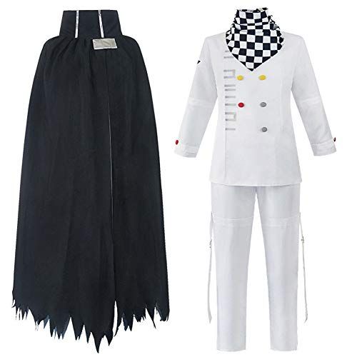  할로윈 용품Angelaicos Ouma Kokichi Costume Cloak School Uniform Halloween Cosplay Party Full Set