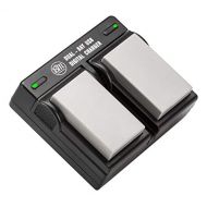 BIG MIKES ELECTRONICS BM Premium 2-Pack of EN-EL5 Batteries and USB Dual Battery Charger for Nikon Coolpix P80, P90, P100, P500, P510, P520, P530 Digital Camera