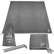 Wise Owl Outfitters Camping Tarp Waterproof Rain Tarp for Camping Hammock and Tent Tarp for Under Tent Camping Gear Must Haves w/ Easy Set Up Including Tent Stakes and Carry Ba