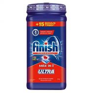 Mega Value! Finish Max in 1 Plus Dishwasher Detergent 147-Count, Easy to use Wrapper Free Powerball Tabs in Convenient Mess Free - Plastic Tub Fresh Scent