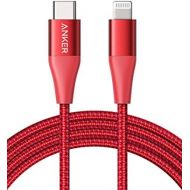 iPhone 11 Charger, Anker USB C to Lightning Cable [6ft Apple Mfi Certified] Powerline+ II Nylon Braided Cable for iPhone 11/Pro/Max/X/XS/XR/XS Max/8/Plus, Supports Power Delivery