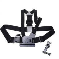 Polaroid Chest Harness Mount With 3-Way Pivot Arm for GoPro Hero 4/3+/3