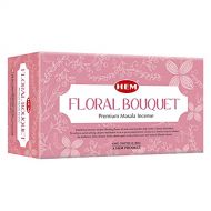 인센스스틱 HEM Floral Bouquet Natural Masala Relaxing Incense Sticks - 12 Packets (15g Each)