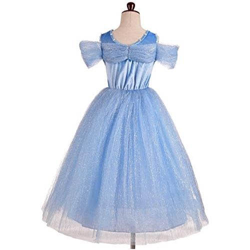  Lito Angels Girls Princess Dress Up Costume Halloween Christmas Fancy Dress with Accessories