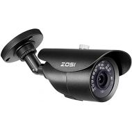 ZOSI 1080P HD 1920TVL Hybrid 4-in-1 TVI/CVI/AHD/960H CVBS CCTV Surveillance Weatherproof Bullet Security Camera 42PCS Infrared LEDs, 120ft IR Distance, For HD-TVI, AHD, CVI, and CV