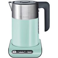 Besuchen Sie den Bosch Hausgerate-Store Bosch TWK8612P kabelloser Wasserkocher, Abschaltautomatik, UEberhitzungsschutz, Temperaturwahl, Warmhaltefunktion, 1,5 L, 2400 W, tuerkis