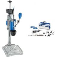 Dremel High Performance Rotary Tool Kit with Rotary Tool Workstation Drill Press Work Station and Wrench
