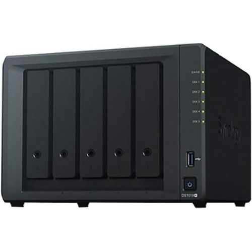  Synology DiskStation DS1019+ iSCSI NAS Server with Intel Celeron Up to 2.3GHz CPU, 8GB Memory, 5TB SSD Storage, DSM Operating System