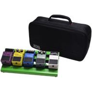 Gator Cases Aluminum Guitar Pedal Board with Carry Bag; Small: 15.75 x 7 Green (GPB-LAK-GR)