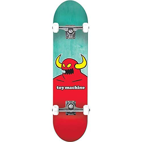  Toy Machine Skateboards Mini Monster Mid Complete Skateboards - 7.37 x 29.875