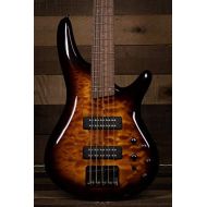 [아마존베스트]Ibanez SR405EQM Quilted Maple 5-String Electric Bass Guitar Dragon Eye Burst