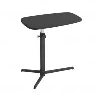 NYJS Computer Table NYJS Laptop Table, Bedside Table, It Can Move A Small Desk In The Lazy Bed, Portable Lift The Sofa Side Table, Home Office Lecture Standing Table, Black (size: 71-101CM) Adjust Com