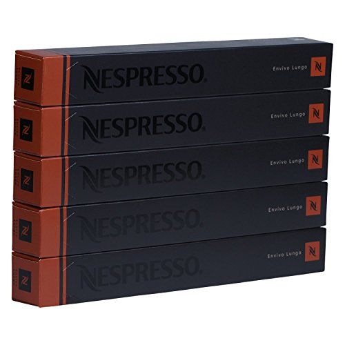 네스프레소 Nespresso Envivo Lungo - 50 Kapseln - 5 Stangen