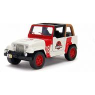 Jada Toys Jurassic World 1:32 Jeep Wrangler Die-cast Car, Toys for Kids and Adults