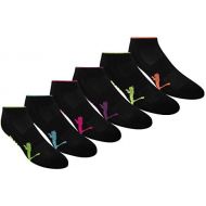 PUMA Womens 6 Pack Runner Socks, Multi-color, 9-11